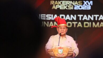 Hadir di Makassar, Prabowo: Saya Salut dengan Rakernas Apeksi dan Tuan Rumah