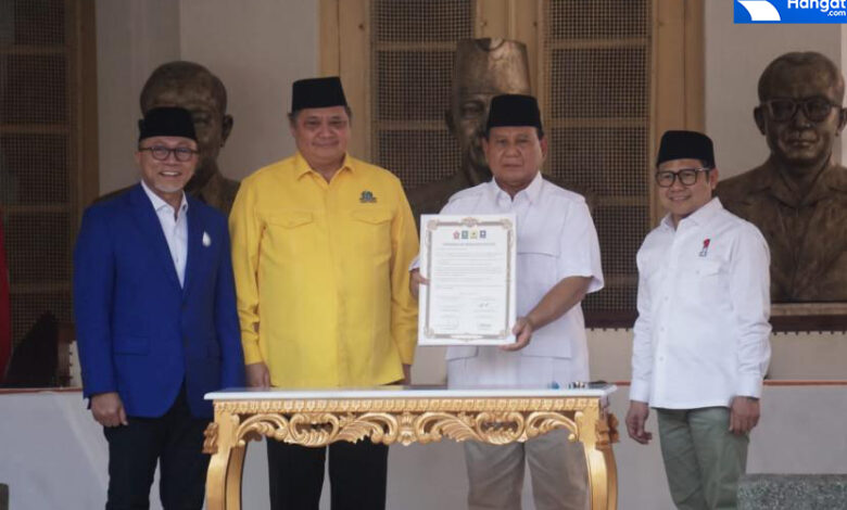 Prabowo Koalisi Indonesia Maju, PAN, Golkar Pilpers 2024