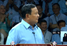 Spotan Gibran saat Prabowo Jawab Soal Putusan MK, TKN (2023)